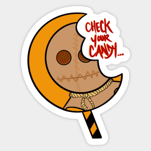 Check your candy Sticker